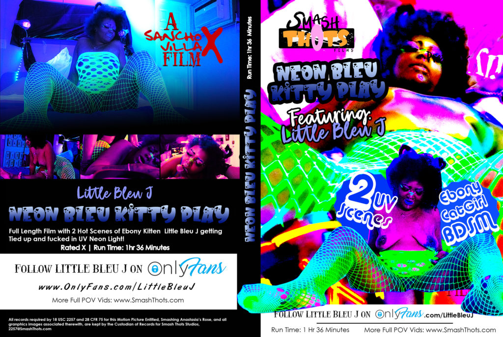Neon Bleu Kitty Play DVD Cover
