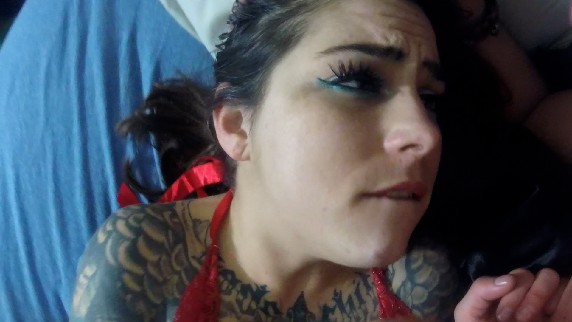 One Day In Stella Mae in Red POV Clip